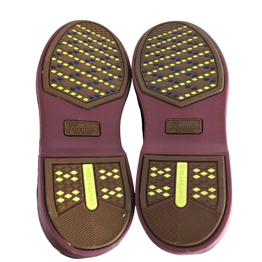 Florsheim Supacush Blue Suede Leather Oxford Dress Shoes, Boy's 6.5 New w/o Tags - Picture 6 of 10